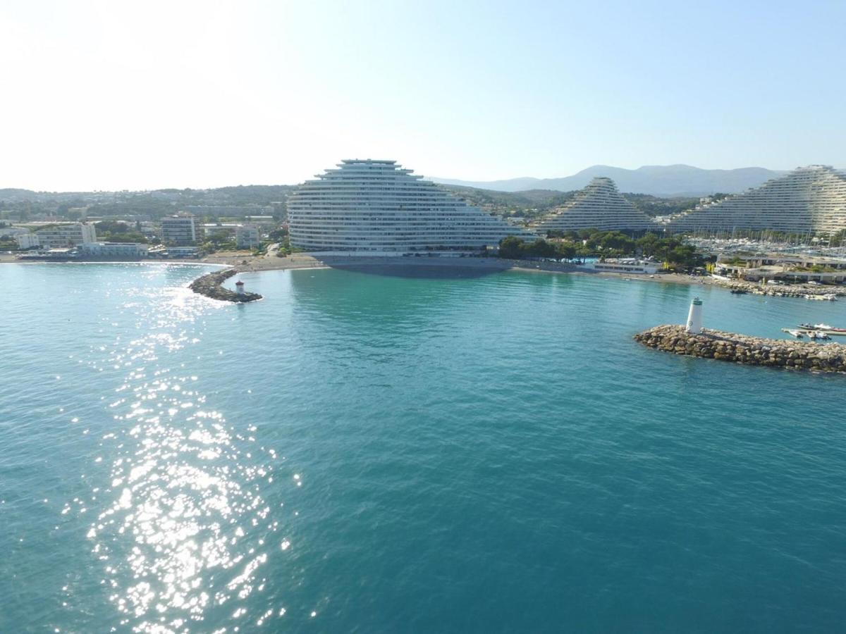 Studio Renove En Bord De Mer Avec Terrasse, Parking Et Wifi A Villeneuve-Loubet - Fr-1-252A-29 Exteriér fotografie